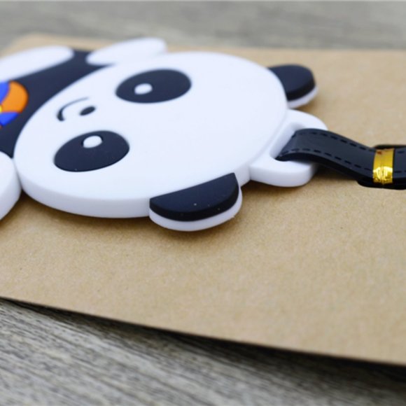 Kawaii Panda Luggage Tag - Picture 3 of 10